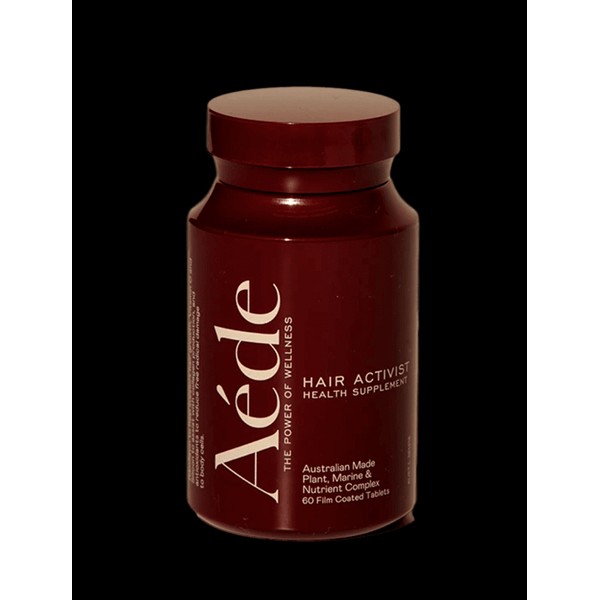 Aede Aéde Hair Activists Health Supplements 60 Tablets - 1 Month Supply