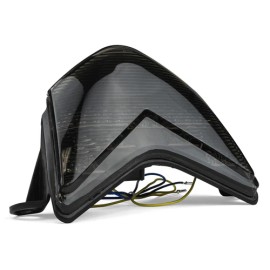 Krator Smoke LED Tail Light With Turn Signals For 2006 Kawasaki Ninja ZX-6R / ZX636