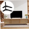 Mobestech 1 Pair No Drill Tv Stand Base for Bedroom