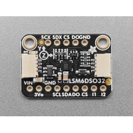 Adafruit LSM6DSO32 6-DoF Stemma QT/Qwiic 4692 Accelerometer and Gyroscope