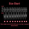 NOVO OVO 500 pcs Extra Long Curved Stiletto Nail Tips,
