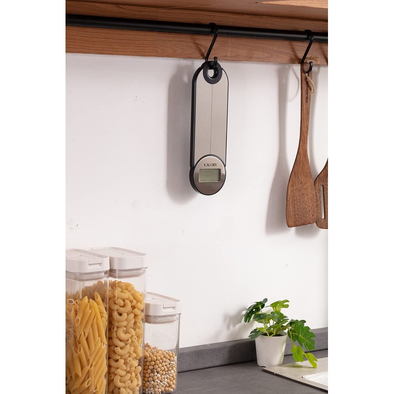CAMRY Digital Folding Kitchen Scales Electronic Kitchen Scales for Camping