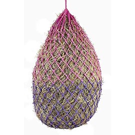 Elico Padstow Haynet, Small Holes for Hay or Haylage. Pink/Purple Two Tone
