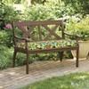 IN4 Care Patio Bench Cushion Covers for Outdoor Furniture with