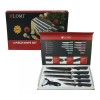 CL Set Cuchillos Millerhaus Pro Line Recubrimiento Ceramica Neg