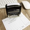 ExcelMark 13 Band Self-Inking Number Stamp - 2" x 1/4"