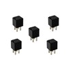 HYNYHT 5pcs Automotive Relay 12VDC 20A 4-Pin 5L3T-AA Compatible with