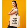 Print4U Shopping Tote Bag For Life Born In 1984 40th