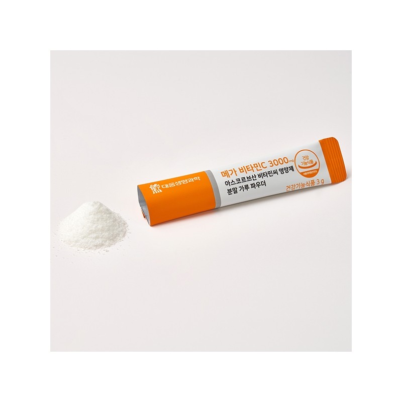 Daewoong Life Science Mega Vitamin C 3000 mg Ascorbic Acid