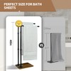 40 Inch Free Standing Towel Rack for Bathroom