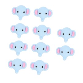 Healvian 10pcs Cartoon Nail Art Charms Fingernail Ornaments for Manicure Easy Application Decoration for Parties Special Occasions