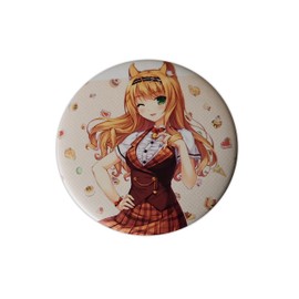 Cute Girl Brooch Lovely Stylish Fashion Anime Girl Woman Pin for Her