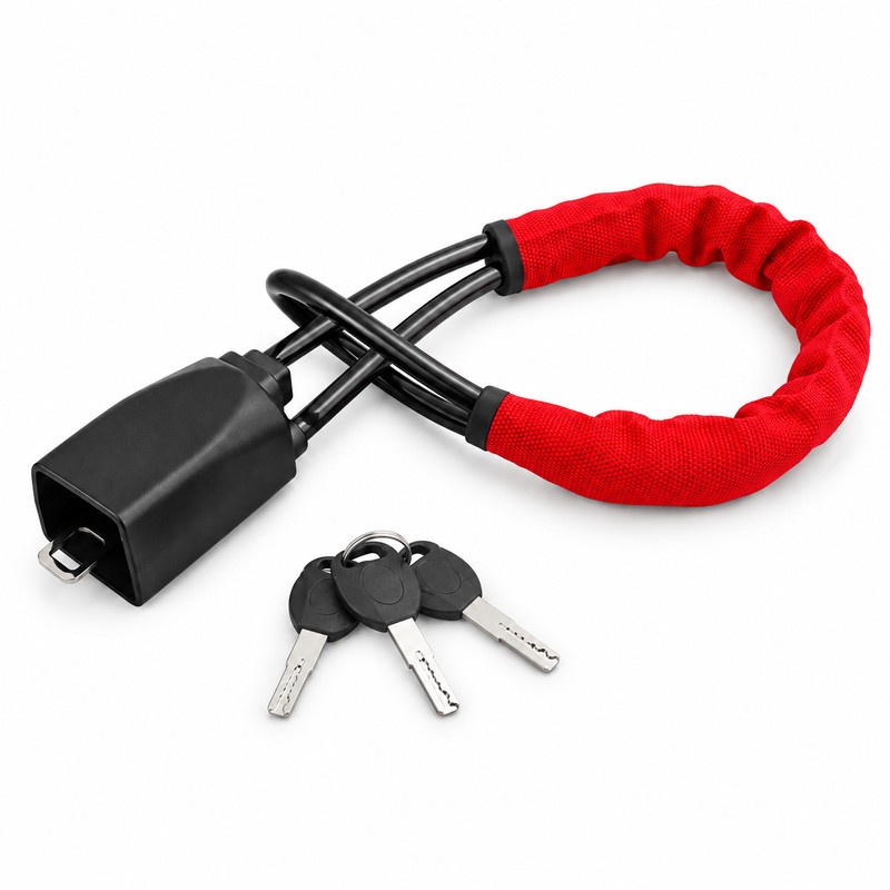 Steering Wheel Lock for Vehicle Security – ABS & Steel