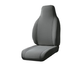 Fia SP85-10 Gray Custom Fit Rear Seat Cover Split Seat 60/40 - Polyester, (Gray)