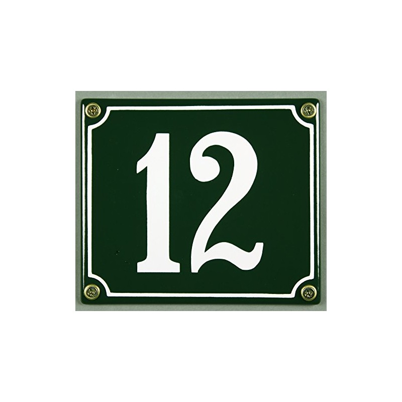 Buddel Bini Enamel House Weatherproof Green 12 12 x 14