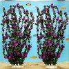 Large 25.6 inch Aquarium Plants 2 Pcs Tall Artificial Water