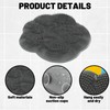 Shower Foot Scrubber Mat, Foot Massage Mat with Non-Slip Design,