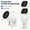 HY300 Pro+ Projector for Home Entertainment - 720P Android 14