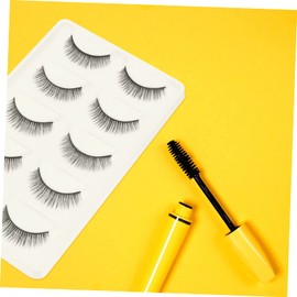 Beavorty 2sets False Eyelash Pack Natural Wispy Lashes Bulk Set for Women Easy Apply Trim 5pairs*2