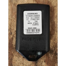 Doorking 8069-080, 1 button programmable remote entry/access