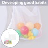 2Pcs Mesh Bath Toy Storage Organizer, Durable Bath Toy Net