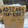 Avdel Pop Avdel AD32ABSAluminum Blind Rivet 500 Count .097-.100"