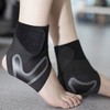 Ultra-Slim Ankle Brace Ligament Taping Band Ankle Brace/Left Foot M 3ea