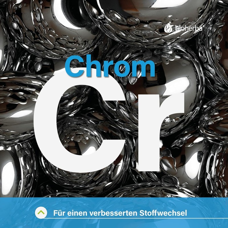 Verdauungsenzyme-Kombination mit Chrom – 300 Kapseln von BIOHERBA PZN 18217332