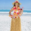Set of 6 Hawaii Hula Set, Hawaiian Party Fancy Dress