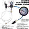JIFETOR Cooling System Vacuum Purge Radiator Coolant Refill Tool Kit