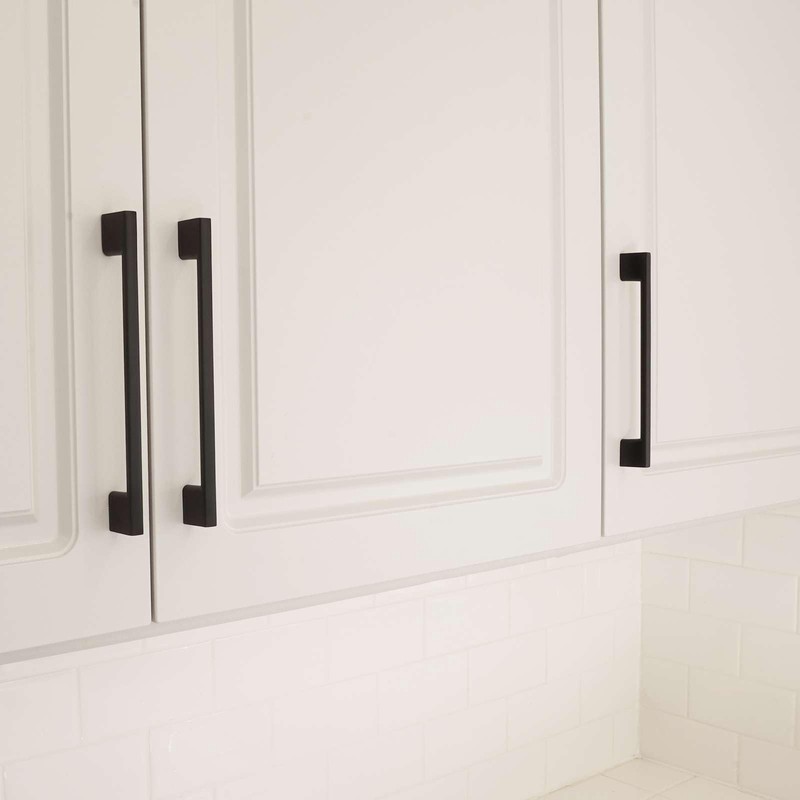 Modket 10 Pack Euro Slim Cabinet Handle Pull Solid Aluminum