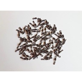 20 size 8 quick change swivels for carp coarse fishing terminal tackle