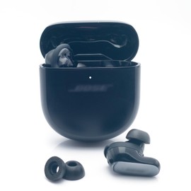 Klowcok Memory Replacement Foam Eartips for Bose QuietComfort Ultra, Earbuds II, Earbuds II Bundle, Comfort Fit (3 Pairs, Black) (Medium)