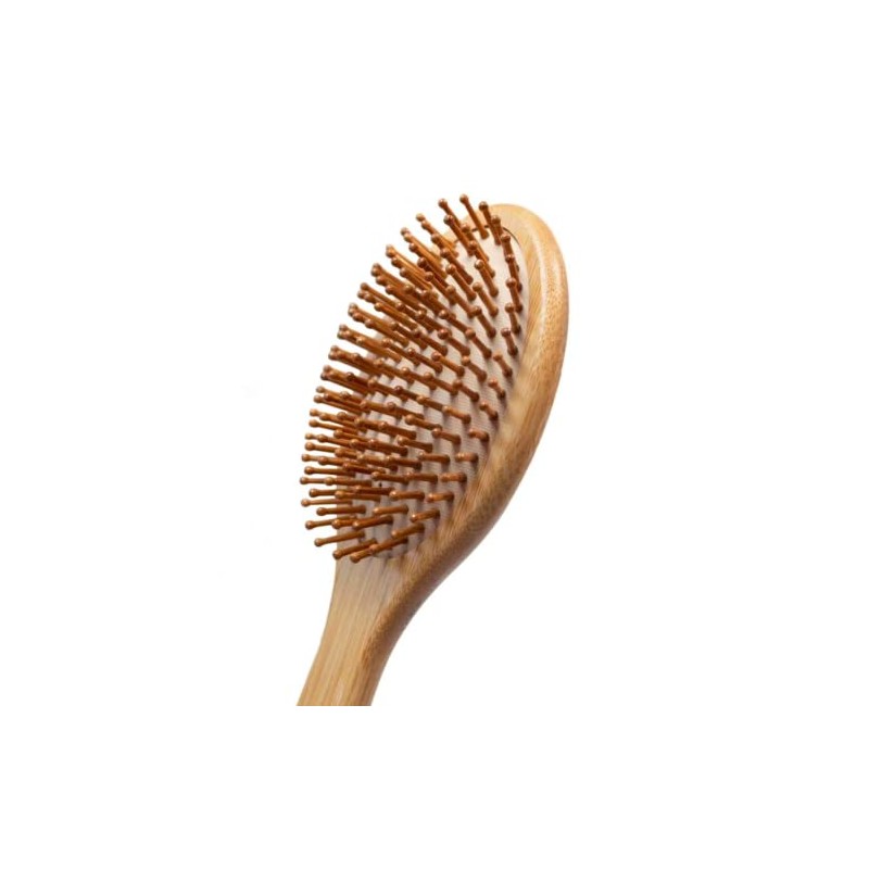 Cepillo De Bambú Madera Natural Biodegradable, Peine para el Cabello