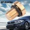 KooingTech Drain Screw, Radiator Expansion Tank with Rubber O-Ring, Mini