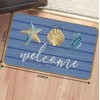 Mingnei Nautical Door Mat - Coastal Kitchen Home Doormat, Nautical