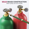 ARCCAPTAIN Grade T Oxygen Acetylene Hose, 1/4" x 50 FT