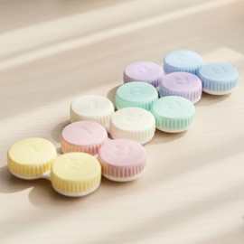 Pastel Lens Case Macaron Lens barrel sky blue 17ea