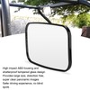 UTV Rearview Mirror Clear Panoramic ABS Glass Universal Modification for