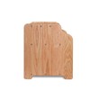 CONSDAN Bread Box, Solid Wood Oak Bread Box for Kitchen