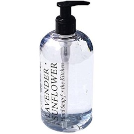 Greenwich Bay LAVENDER SUNFLOWER HAND SOAP FOR THE KITCHEN, Enriched with Shea Butter, Cocoa Butter, Sunflower and Lavender Oils to Wash Odors and Germs 16 oz
