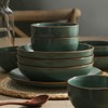 Stone Lain Brasa Modern Stoneware 32 Piece Dinnerware Sets, Plates