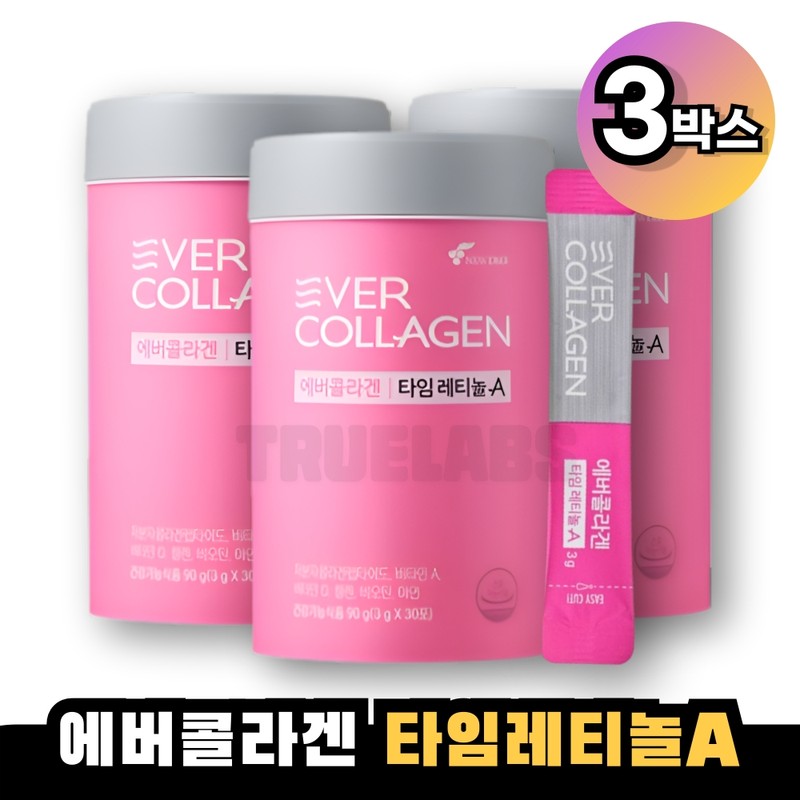 Ever Collagen Time Retinol A 30 sachets, 3 pcs /