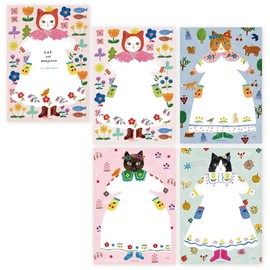Komesha 20-369 Stationery A5 Aiko Fukawa Cat and onepiece