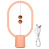 Balance Lamp LED Night Light Ellipse Magnetic MidAir Switch USB