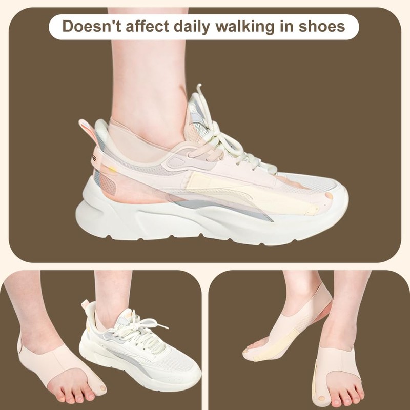 FIDWALL 1 Pair Hallux Valgus Correctors with Adjustable Plaque to