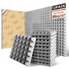 Acoustic Foam panels,Self-Adhesive Sound Absorbing Panels,12 X 12 X 2