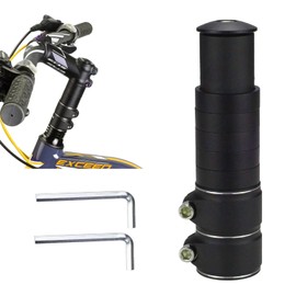 FYSL Handlebar Riser 28.6 mm Handlebar Riser Bicycle, Bicycle Stem Adapter Fork Shaft Extension with 2 Small Allen Keys for Bicycle Mountain Bike