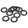 PATIKIL M25 Rubber Flat Washers 16pcs 25mm Inner Diameter 39mm