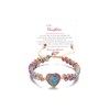 For Daughter - Love You Forever Jasper Heart Bracelet, You